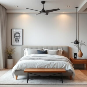 Grey Bedroom