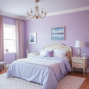 Lavendra Color Bedroom