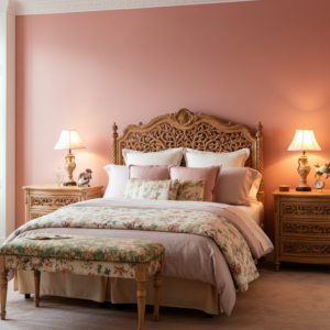 Rose pink Bedroom