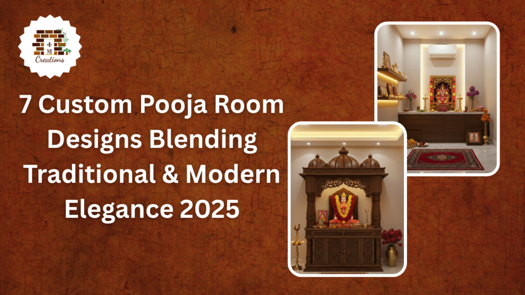 Custom Pooja room Designs