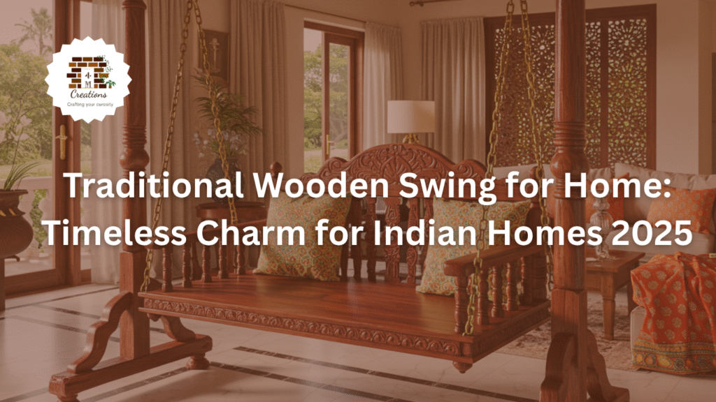 Traditional Wooden Swing