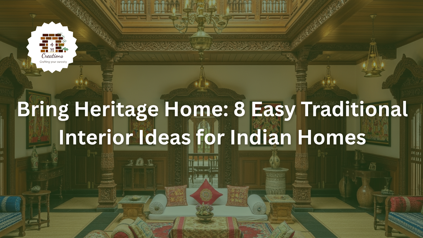 Bring Heritage Home: 8 Easy Traditional Interior Ideas for Indian Homes ...