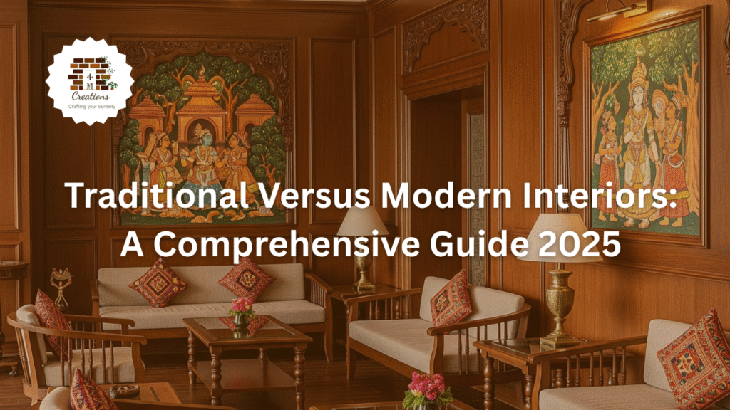 Traditional vs Modern Interiors